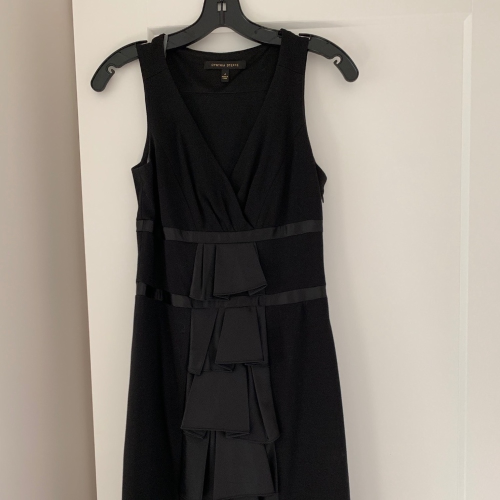 Cynthia Steffe Black Cocktail Dress